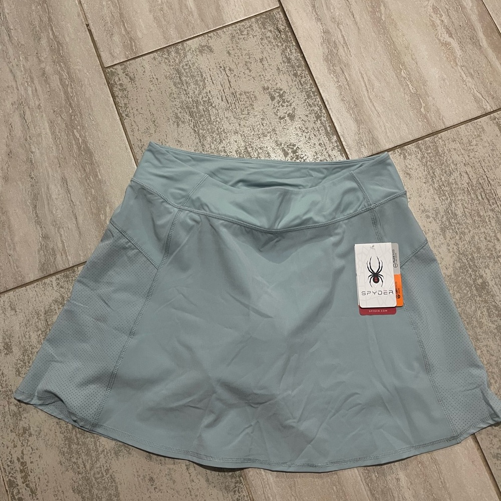 Spyder Women's Light Blue Skirt - Picture 3 of 7